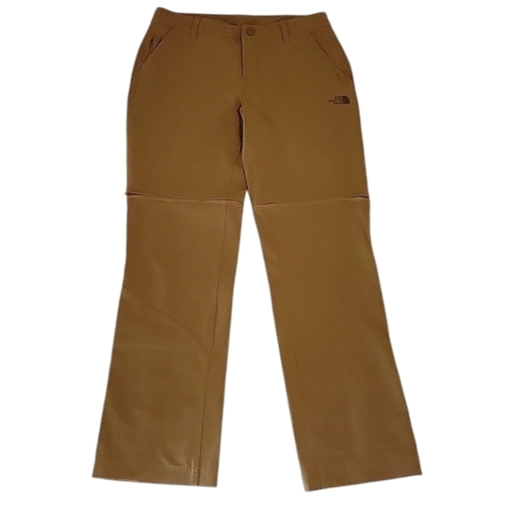 The North Face Exploration Convertible Beige Tan Pants Shorts Outdoor Women's 2